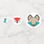 Naughty Fox Table Confetti Konfetti (Rückseiten)