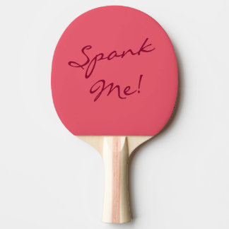Naughty Fun Spank Me Spaning Ping Pong Paddle Tischtennis Schläger
