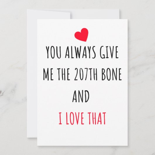 Naughty Funny Happy Jubiläumskarte für sie Einladung (Vorderseite)