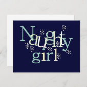 Naughty Girl Tshirts und Gifts (Vorne/Hinten)