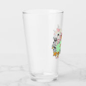 Naughty Girls Nachtaufkleber Glas (Rechts)