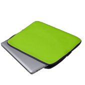 Naughty Green CUSTOMIZABLE Laptopschutzhülle (Vorne Knopf)