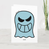 Naughty Halloween Ghost Karte (Rückseite)