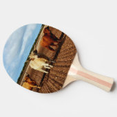 Naughty Highland Kühe, Tischtennis Schläger (Seitenansicht)
