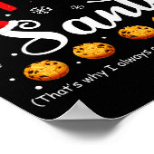 Naughty I Always Put Out For Santa Christmas Tee X Poster (Ecke)