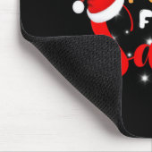 Naughty I Always Put Out For Santa Xmas Cookies T  Mousepad (Ecke)