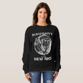Naughty Is The New Nice Christmas Graphic 1 Sweatshirt (Vorne ganz)