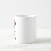 Naughty Is The New Nice, Christmas Rebel Elf Kaffeetasse (Mittel)