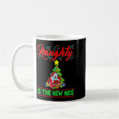 Naughty Is The New Nice Christmas Santa Xmas Premi Kaffeetasse (Links)