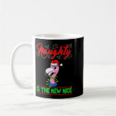 Naughty Is The New Nice Christmas Santa Xmas Premi Kaffeetasse (Links)