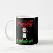 Naughty Is The New Nice Christmas Santa Xmas Premi Kaffeetasse (Links)