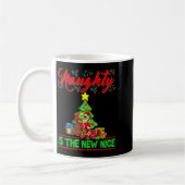 Naughty Is The New Nice Christmas Santa Xmas Premi Kaffeetasse (Links)