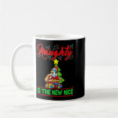 Naughty Is The New Nice Christmas Santa Xmas Premi Kaffeetasse (Links)