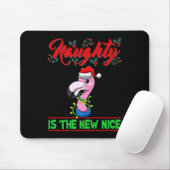 Naughty Is The New Nice Christmas Santa Xmas Premi Mousepad (Mit Mouse)