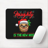 Naughty Is The New Nice Christmas Santa Xmas Premi Mousepad (Mit Mouse)