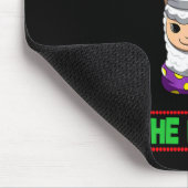 Naughty Is The New Nice Christmas Santa Xmas Premi Mousepad (Ecke)