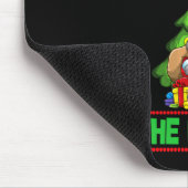 Naughty Is The New Nice Christmas Santa Xmas Premi Mousepad (Ecke)