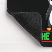 Naughty Is The New Nice Christmas Santa Xmas Premi Mousepad (Ecke)