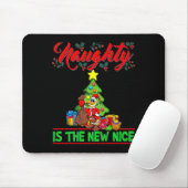 Naughty Is The New Nice Christmas Santa Xmas Premi Mousepad (Mit Mouse)