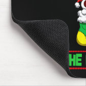 Naughty Is The New Nice Christmas Santa Xmas Premi Mousepad (Ecke)