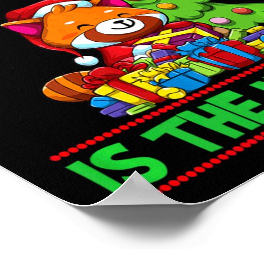 Naughty Is The New Nice Christmas Santa Xmas Premi Poster (Ecke)