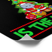 Naughty Is The New Nice Christmas Santa Xmas Premi Poster (Ecke)