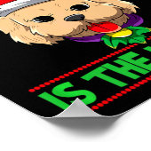 Naughty Is The New Nice Christmas Santa Xmas Premi Poster (Ecke)