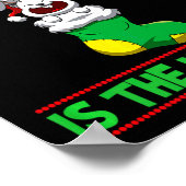 Naughty Is The New Nice Christmas Santa Xmas Premi Poster (Ecke)