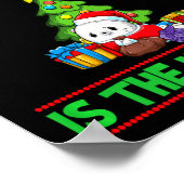 Naughty Is The New Nice Christmas Santa Xmas Premi Poster (Ecke)