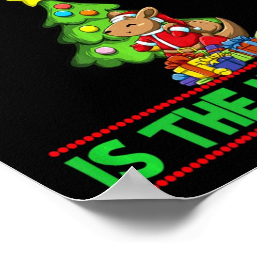 Naughty Is The New Nice Christmas Santa Xmas Premi Poster (Ecke)