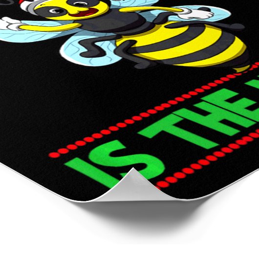 Naughty Is The New Nice Christmas Santa Xmas Premi Poster (Ecke)