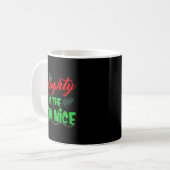 Naughty Is The New Nice  Kaffeetasse (Vorderseite Links)