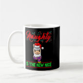 Naughty Is The New Nice Weihnachten Santa Xmas Pre Kaffeetasse (Links)