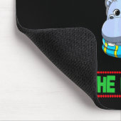 Naughty Is The New Nice Weihnachten Santa Xmas Pre Mousepad (Ecke)