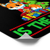 Naughty Is The New Nice Weihnachten Santa Xmas Pre Poster (Ecke)