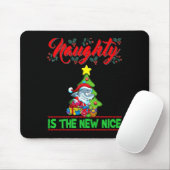 Naughty ist das neue Nice Weihnachten Santa Xmas P Mousepad (Mit Mouse)