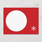 Naughty ist das neue Nizza Feiertagspostkarte (Rückseite)