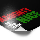 Naughty ist das Neue Nizza Fotodruck (Ecke)