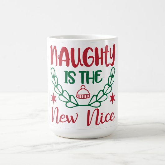 Naughty ist das Neue Nizza Kaffeetasse (Mittel)