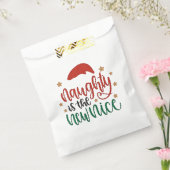 Naughty ist der neue schöne Weihnachtsmann Geschenktütchen (Versiegelt)