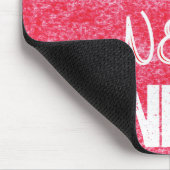 Naughty ist Nizza Mousepad (Ecke)