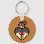 Naughty librarian Schlüsselanhänger (Vorderseite)