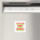 NAUGHTY LIST BEDEUTET NICHTS MAGNET (In Situ (Geschirrspüler))