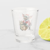 Naughty List Delivery: The Goblin Clause Chronicle Schnapsglas (Rückseite)