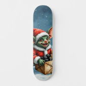 Naughty List Delivery: The Goblin Clause Chronicle Skateboard (Vorderseite)