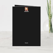 Naughty List Feiertagskarte (Rückseite)