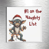 Naughty List Gremlin Magnet