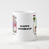 Naughty List Jumbo-Tasse (Vorderseite)