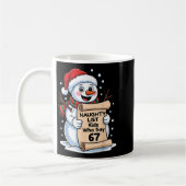 Naughty List Kids Who Say 67 Christmas Six Seven S Kaffeetasse (Links)