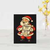 Naughty List Kids Who Say 67 Christmas Six Seven S Karte (Gelbe Blume)